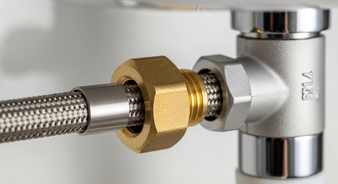 faucet supply line coupling