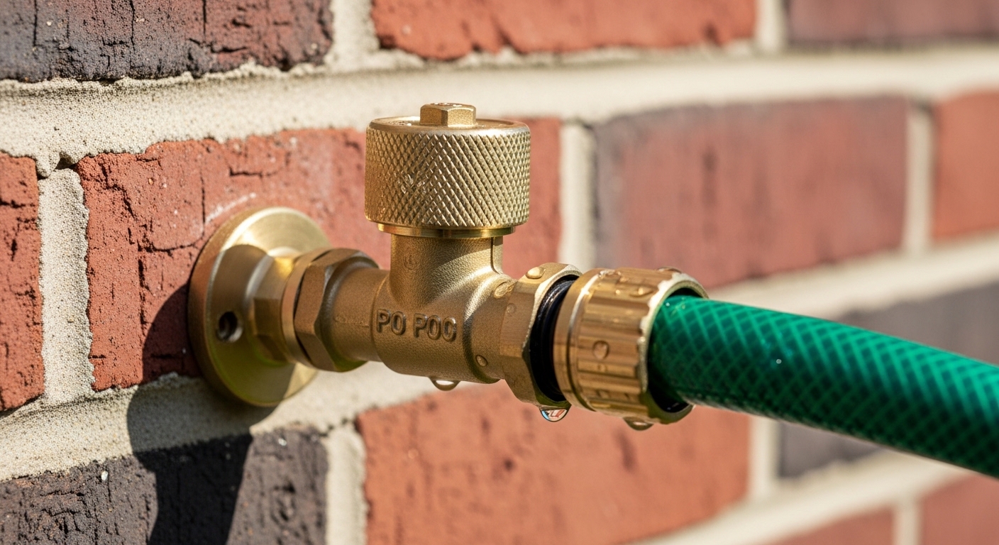 outdoor faucet for garden hose