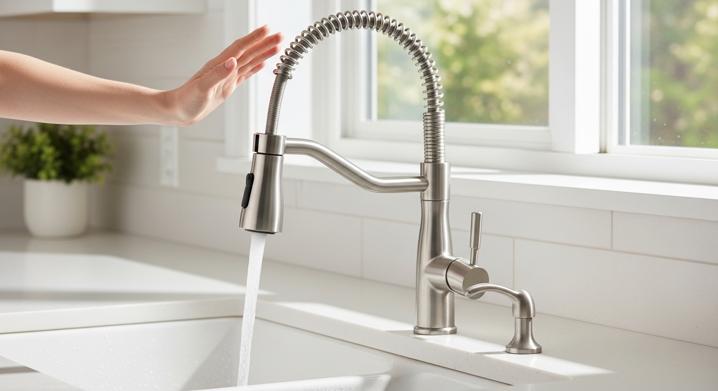 best smart touchless kitchen faucet
