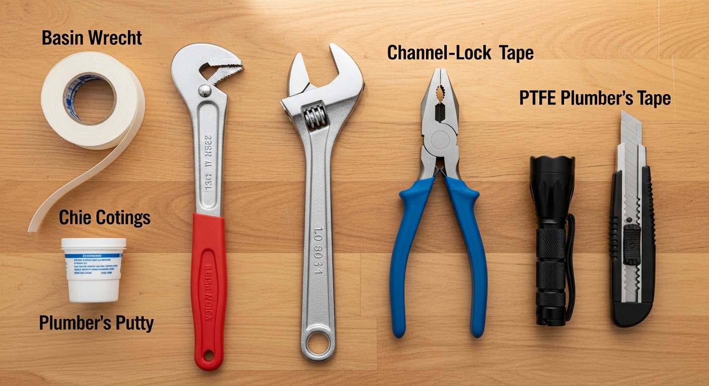 sink faucet install tools