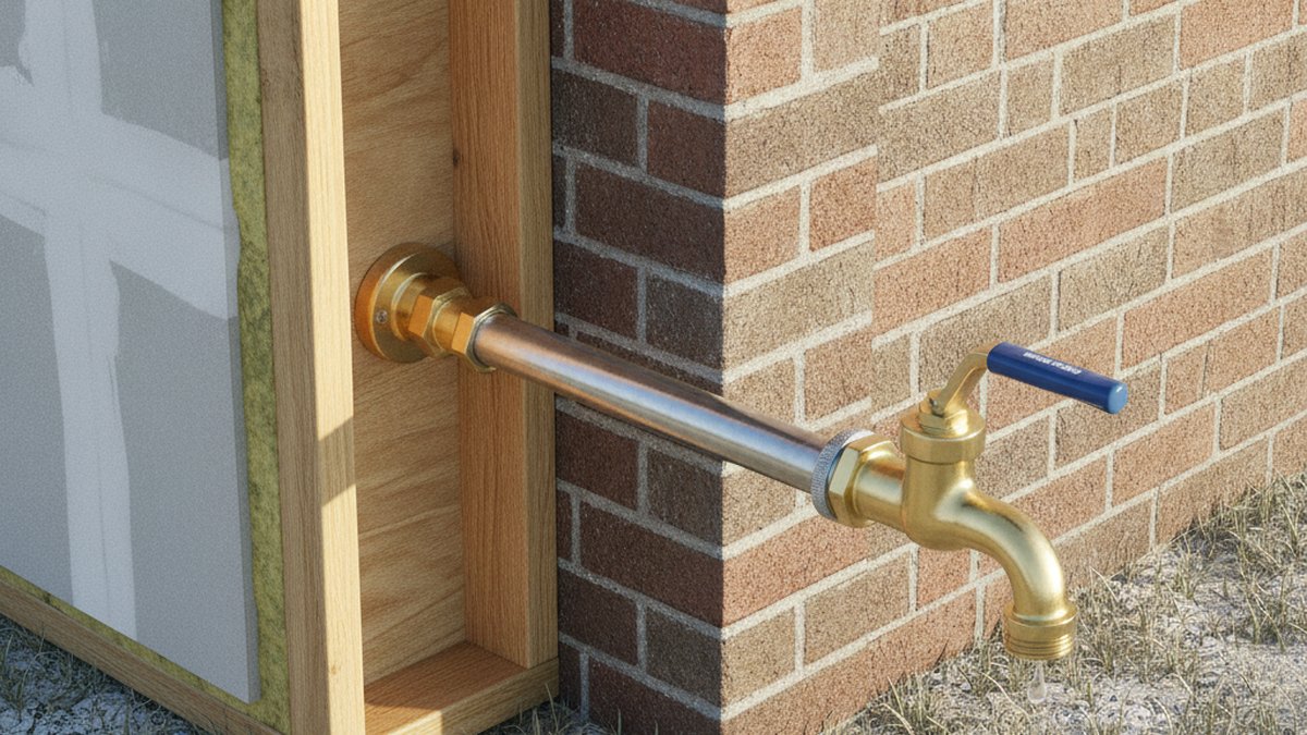 outdoor faucet frost proof
