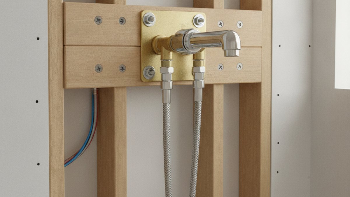 wall mount faucet bracket